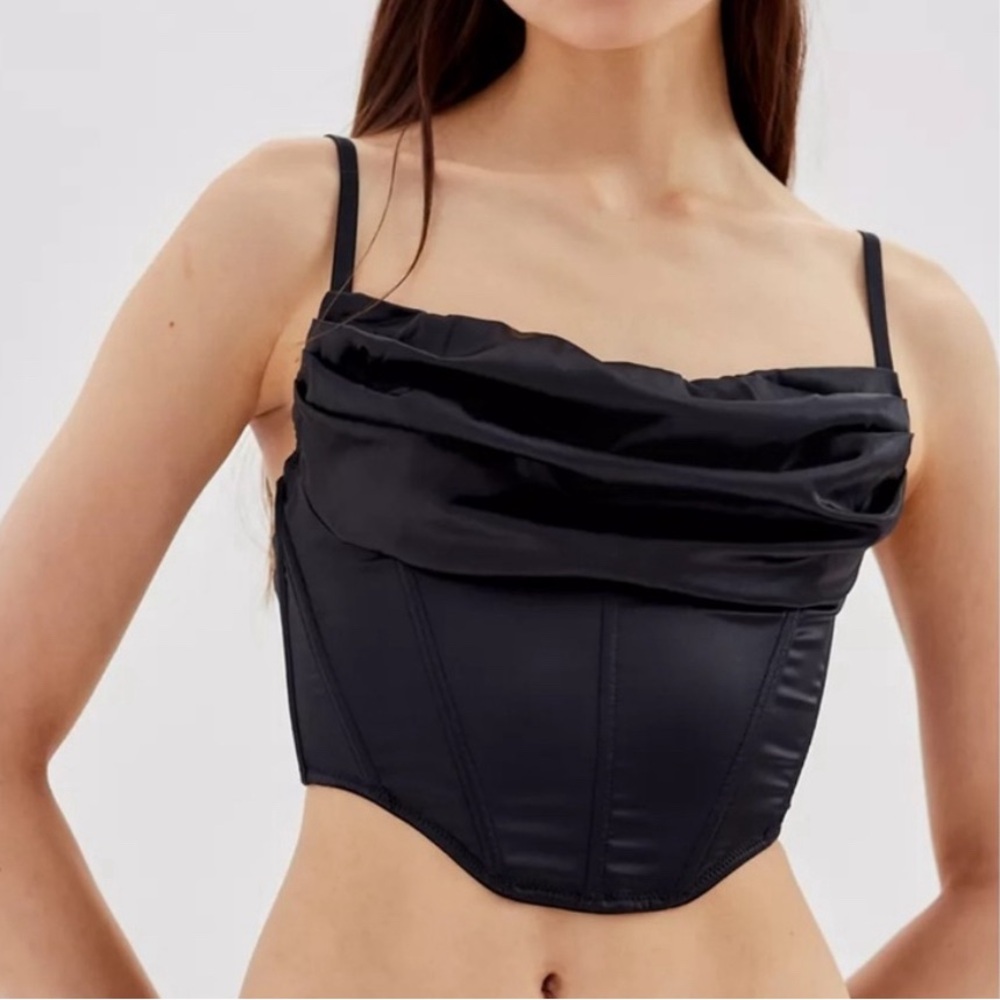 Black Urban Outfitters Corset Top